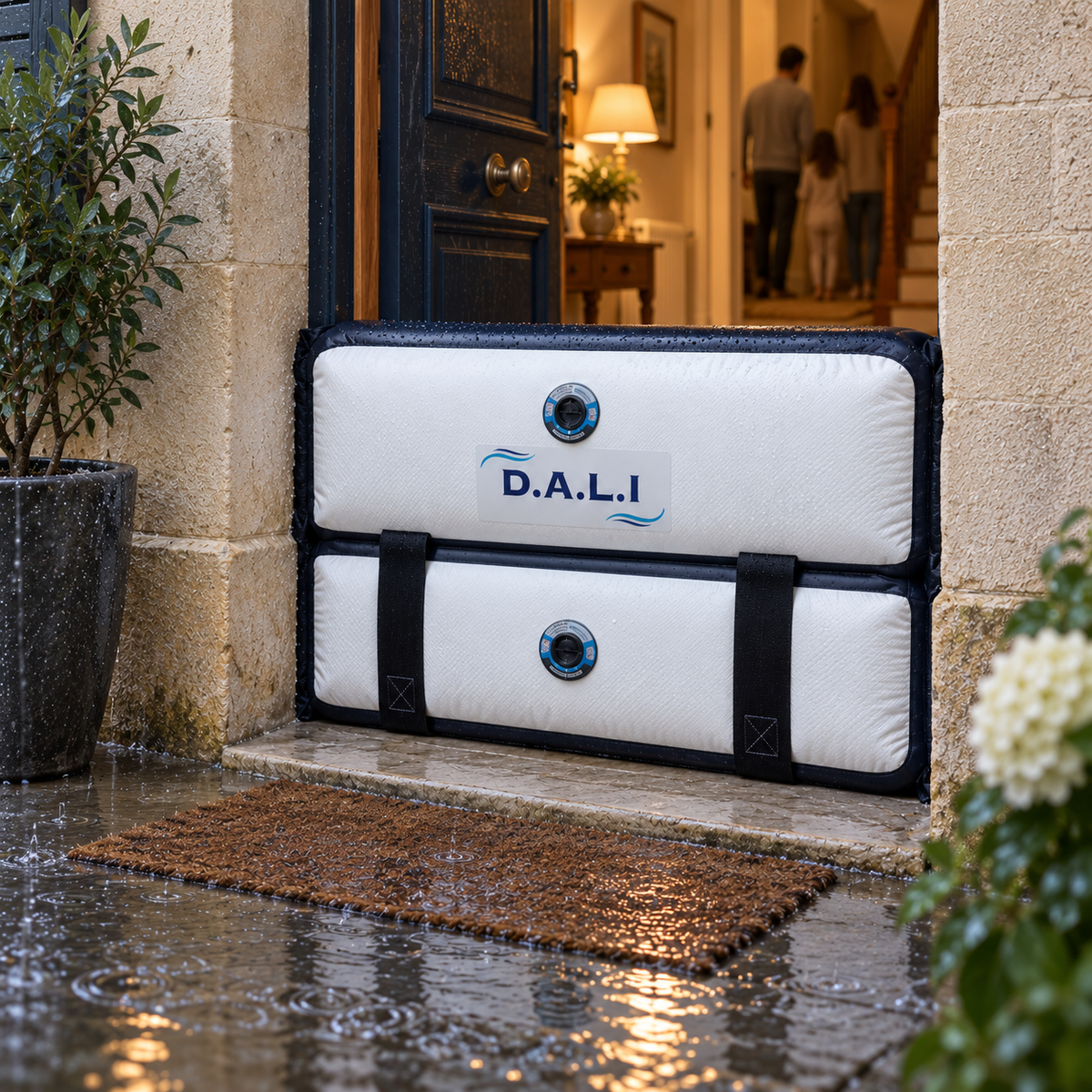 Batardeau gonflable anti-inondation D.A.L.I — Tailles standards